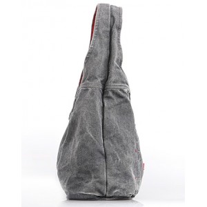 grey zipper bag