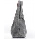 grey zipper bag