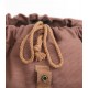 coffee Vintage canvas knapsack