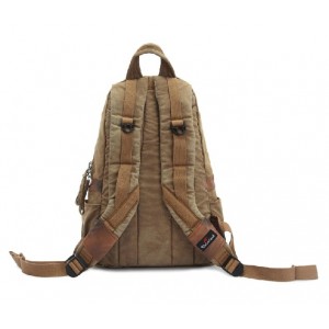 coffee Canvas backpack for men