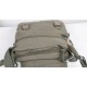 army green Canvas city light bag