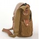 Canvas day bag brown