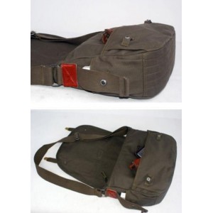 canvas military messenger bag for men