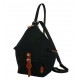 black Messenger bag for women for school