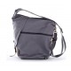 Messenger bag for women for school grey