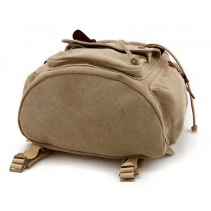 Khaki School backpack