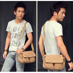 canvas shoulder bag