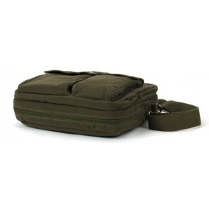 Canvas computer bag, canvas briefcase - BagsEarth