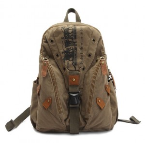 Canvas backpack purse, canvas backpack for school