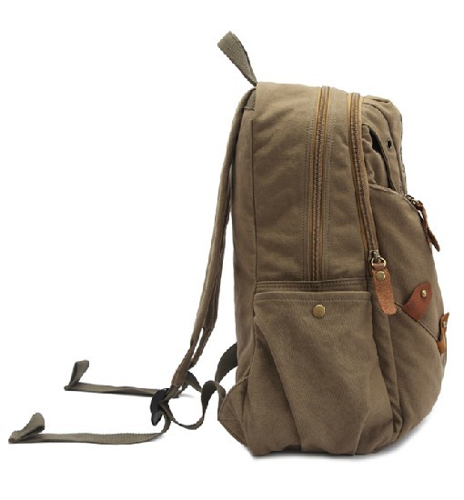 canvas backpack purse