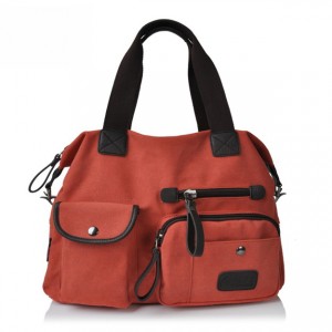red Messenger bag for school