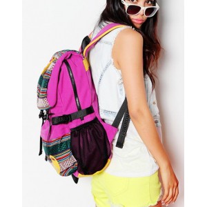 purple outdoor backpack
