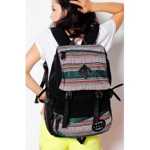 black outdoor backpack