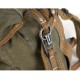 Army Green Retro Canvas Backpack