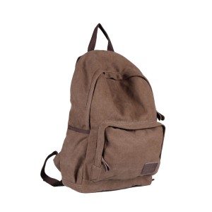 Canvas backpack men, daypack backpack