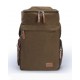 vintage european canvas rucksack