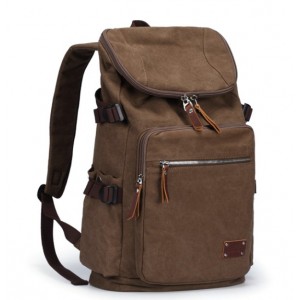 Canvas backpack mens, laptop day pack