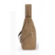 khaki Backpack purse