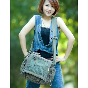 army green cross body shoulder bag