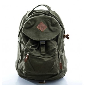 Vintage canvas rucksack, couples stylish backpacks