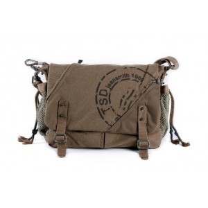 khaki Bike messenger bag