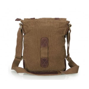 khaki Canvas messenger bag