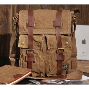 khaki cross shoulder bag