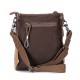 khaki Canvas shoulder bag