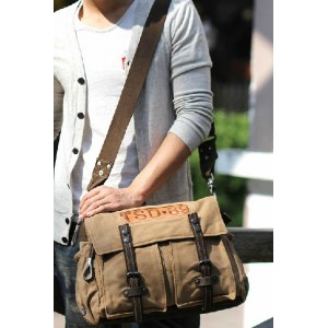 mens Over the shoulder book bag