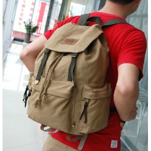 mens Canvas backpack