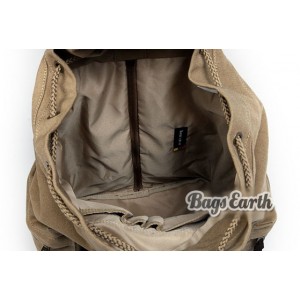 Canvas backpack rucksack