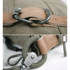 canvas messenger bag