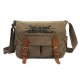 Canvas messenger bag for men