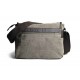 army green flap-over messenger