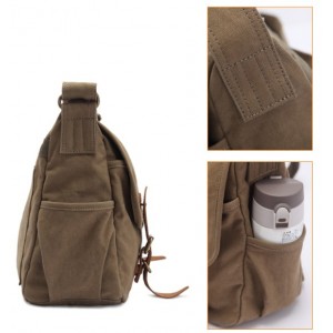 military canvas messenger bag