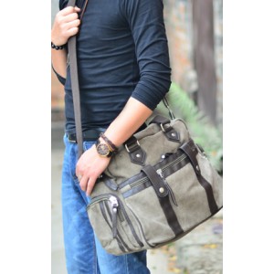 canvas Long strap shoulder bag