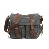 Army canvas shoulder bag, vintage shoulder bag