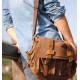 mens Army canvas shoulder bag