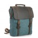 Vintage canvas rucksack backpack