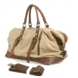 Canvas overnight bag, heavy duty canvas bag