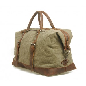 Canvas overnight bag