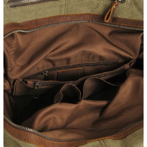 army green heavy duty canvas bag