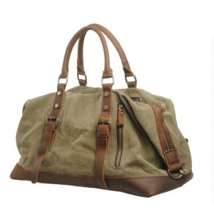 mens Canvas overnight bag