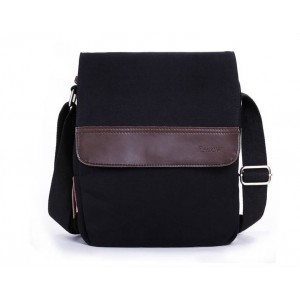 black awesome messenger bag