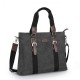 black shoulder book bag