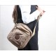 Small khaki shoulder bag