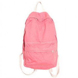 pink rucksack with daypack