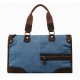 blue messenger handbag