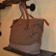 brown Heavy duty canvas bag