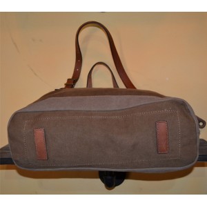 Heavy duty retro shoulder bags brown